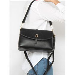 Сумка женская искусственная кожа YDR-2557,  1отд+карм/перег,  плеч/ремень,  черный 257518
