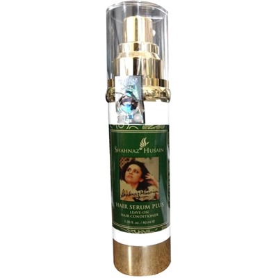 HAIR SERUM PLUS, Leave-On Hair Conditioner, Shahnaz Husain (СЫВОРОТКА ДЛЯ ВОЛОС ПЛЮС, несмываемый кондиционер для Восстановления волос, Шахназ Хусейн), 40 мл.