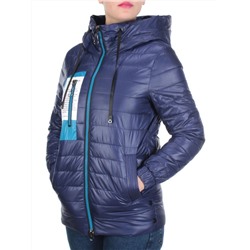 D001 DARK BLUE Куртка демисезонная женская (100 гр. синтепон) размер S (42) - 48 российский