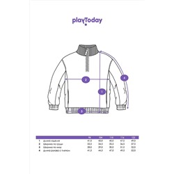 Толстовка PLAYTODAY #1037088