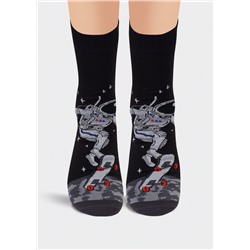 CLE Носки муж.К348Л космос хл+эл, чёрный, Таблица размеров на мужскую одежду «ЭЙС», «ТЕТ-а-ТЕТ» и «CLEVER WEAR» из трикотажа