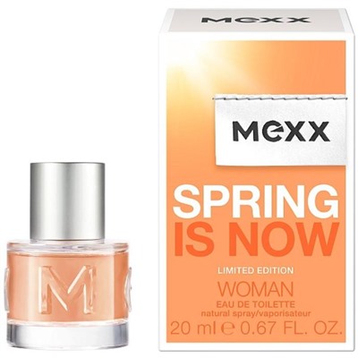 MEXX SPRING IS NOW WOMAN LIMITED EDITION 20ml edt M~