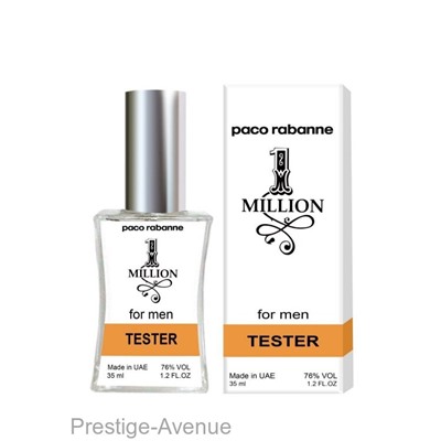 Тестер Paco Rabanne - 1 million 35 ml Made in UAE