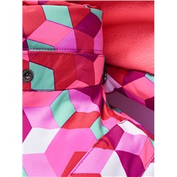 Горнолыжный костюм для девочки малинового цвета 9326M