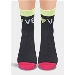 CLE Носки дет.С1150 12-14,14-16 UNO хл+эл, белый