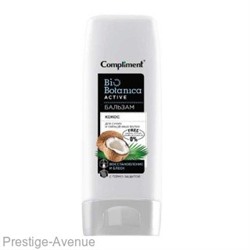 Бальзам для волос Compliment Biobotanica active Кокос Восстановление и блеск с термо-защитой, 200мл