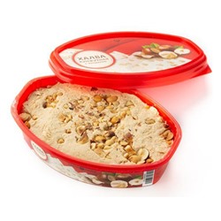 Халва фасованная кунжутная с Фундуком 280г (пластиковый контейнер)
