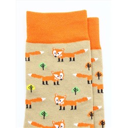 Носки р.35-40 "Wow" Лисичка