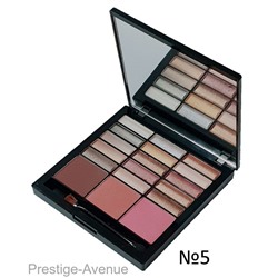 Тени + Румяна CHANEL ( 15 цв. + 3 цв. ) 48гр