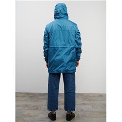 Ветровка на флисе LM-3 сизый