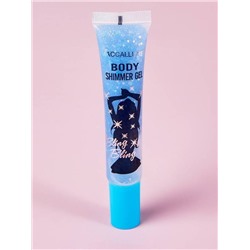 Maccallure Глиттер-гель для лица и тела Body Shimmer Gel, D