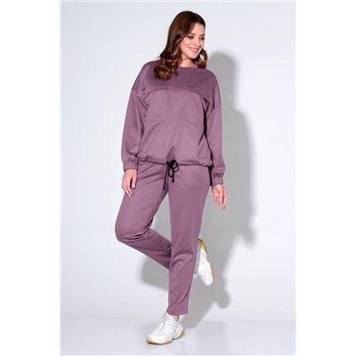 Liona Style 822 лиловый, Брюки,  Джемпер