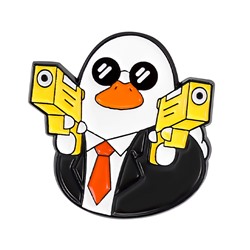 Металлический значок "Утя Money Maker"