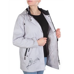 F654 LIGHT GRAY Ветровка женская CO-COCOPINE (85% хлопок, 15% полиэстер) размер 56