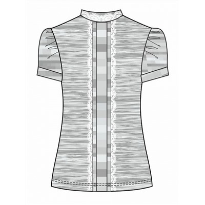 GFTS7139 (Футболка для девочки, Pelican Outlet )