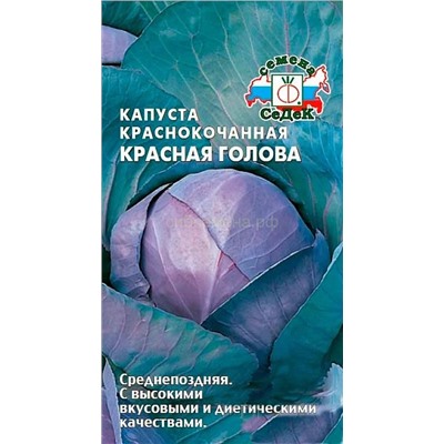 Капуста кк Красная голова (Седек)