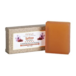 SAFFRON Handmade Soap Anti Blemish, Aasha Herbals (ШАФРАН мыло ручной работы от пятен, Ааша Хербалс), 100 г.