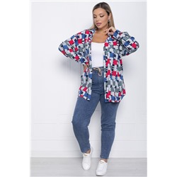 Блуза Габи (мультиколор) Б10869