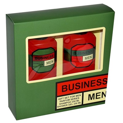 НАБОР муж.  BUSINESS MEN (шампунь 250мл + гель д/душа 250мл) .