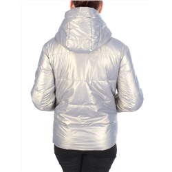 8262 SILVER Куртка демисезонная женская BAOFANI (100 гр. синтепон) размер 52