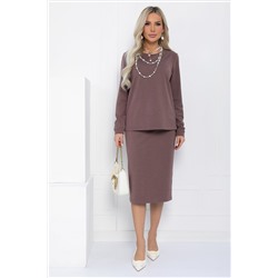 Костюм Очарование стиля (какао) К12788-25М