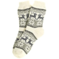 Носки женские "Олени и звёзды" 7603-2