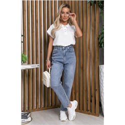 Джинсы Ты на высоте (серо-голубые) Б13278-4М