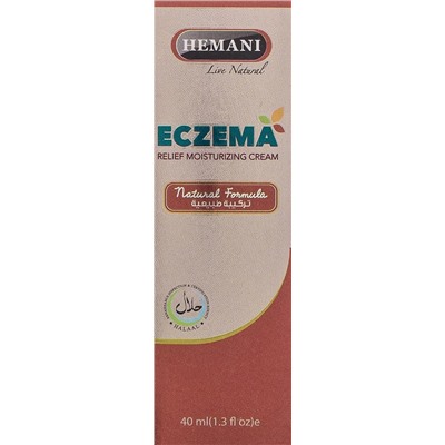 ECZEMA Relief Moisturizing Cream, Hemani (ЭКЗЕМА увлажняющий крем против экземы, Хемани), тюбик 40 мл.