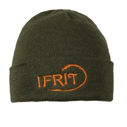 Шапка с отворотом IFRIT RAN (Хаки меланж)