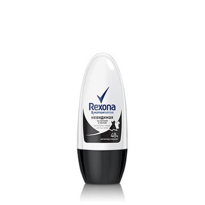 Дез.REXONA roll 50 Невидимая на черном и белом АКЦИЯ! СКИДКА 5%