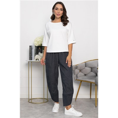 Брюки бохо (серые) Б12847-10М