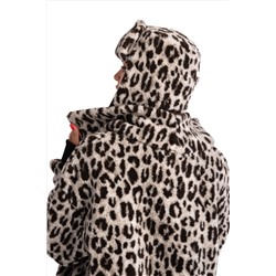 Шапка ушанка меховая цвет САФАРИ