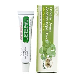 CENTELLA CREAM Improves Wound Healing Process, Abhaibhubejhr (Тайский ранозаживляющий крем С ЦЕНТЕЛЛОЙ, Абхайпхубет), 10 г.