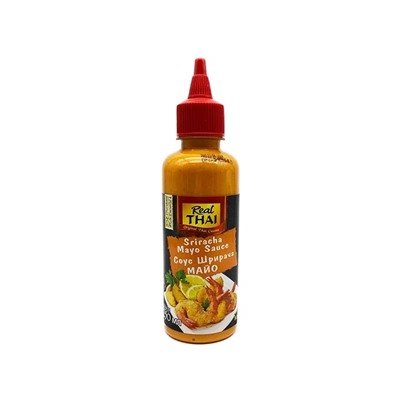 SRIRACHA MAYO Sauce, Real Thai (Соус ШРИРАЧА МАЙО), 250 г.