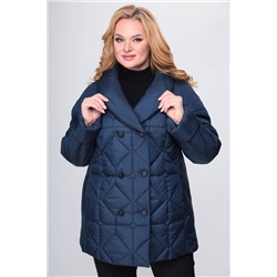 TrikoTex Stil 4021 синий, Полупальто