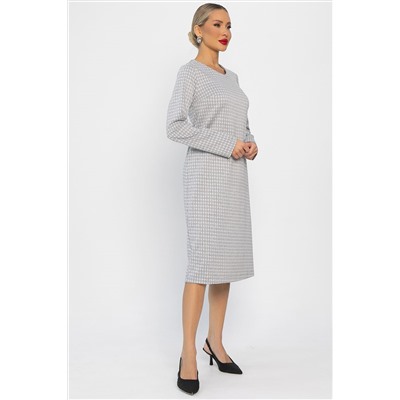 Платье трикотажное Лаурель (светло-серое) П14248-25М