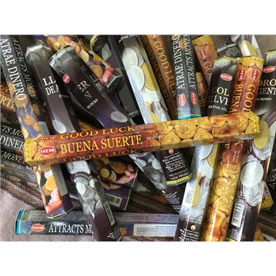 Hem Incense Sticks SILVER RAIN (Благовония, привлекающие деньги СЕРЕБРЯНЫЙ ДОЖДЬ, Хем), уп. 20 палочек.