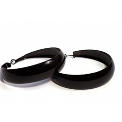 Серьги-кольца PR1032 черный