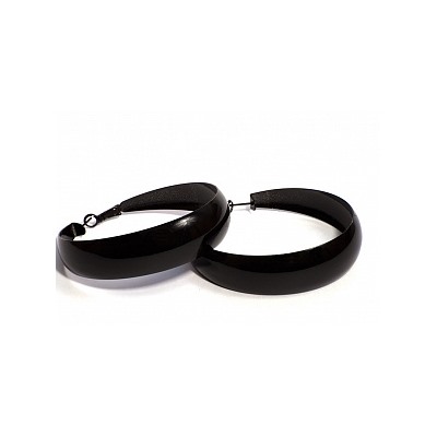 Серьги-кольца PR1032 черный