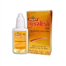 Jolly TULSI 51 (ТУЛАСИ капли - натуральный иммуностимулятор (концентрат 5-ти видов Туласи), Джолли), 30 мл.