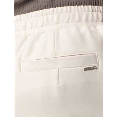 Свободные брюки из тонкого премиального футера с эластаном