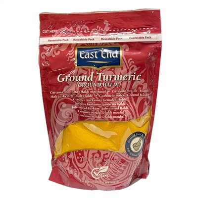 TURMERIC POWDER, East End (КУРКУМА МОЛОТАЯ, Ист Энд), 300 г.