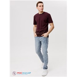 Трикотажная футболка бордовая ВФ-18 (28)