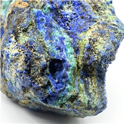 Коллекционный камень азурмалахит 73*46*40мм, 141г