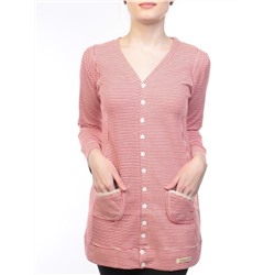 TB011 Кардиган женский (100% хлопок) размер свободный 44-46