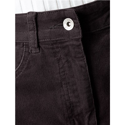 Брюки из эластичного микро-вельвета