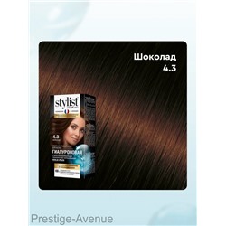 Стойкая крем-краска для волос Stylist Color Pro Тон 4.3 "Шоколад" 115 ml