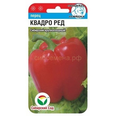 Перец Квадро ред (Сиб сад)