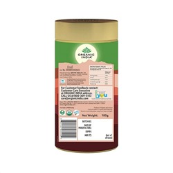 TULSI MASALA CHAI, Organic India (ТУЛСИ МАСАЛА ЧАЙ, Органик Индия), банка 100 г.