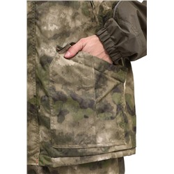 Костюм "ГЕРКОН-ЛЕТО" куртка/брюки, цвет: кмф "Облака зеленый"/олива, ткань: Кошачий глаз/Таслан